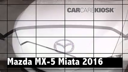 2016 Mazda MX-5 Miata Grand Touring 2.0L 4 Cyl. Review